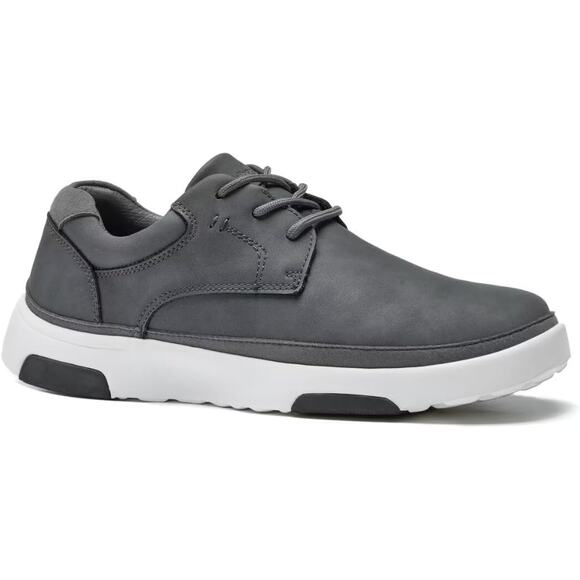 New OrthoComfoot Mens Size 10 Gray Leather Orthopedic Oxford Dress Walking Shoes main image 4